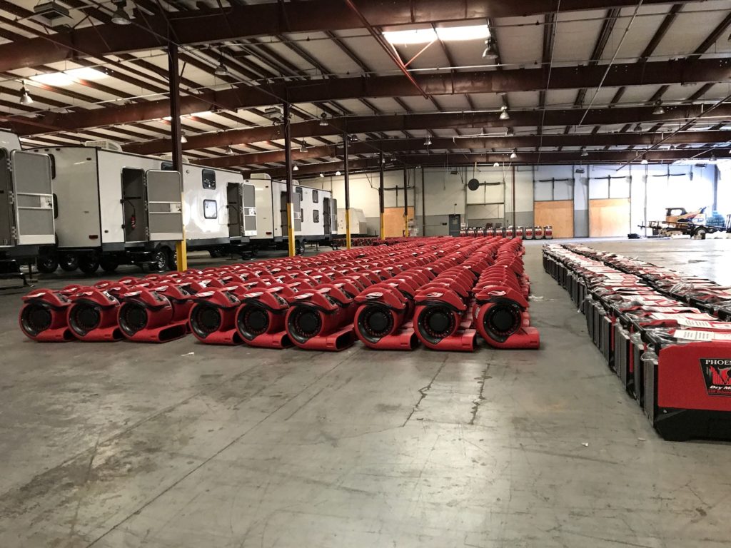 water damage dryers